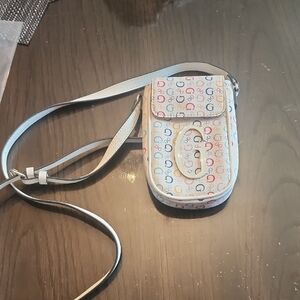 Guess Terence Mini Crossbody Logo Purse Phone Cards Accessories Adjustable Strap